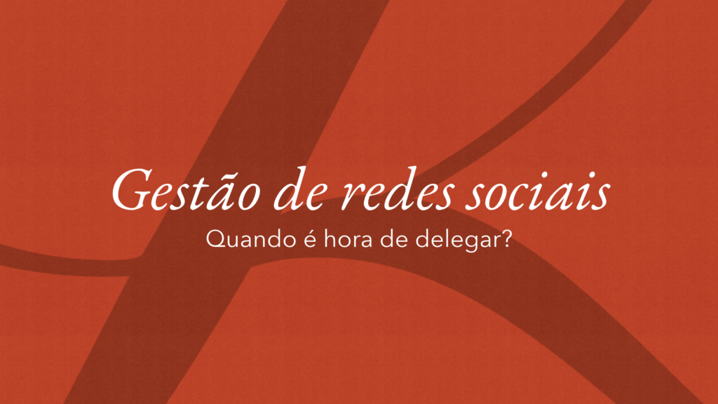 gestão de redes sociais